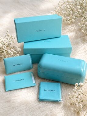 Tiffany & Co. Empty Sunglasses Case & 2 Boxes